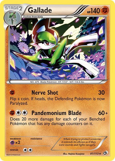 Gallade 81 — Legendary Treasures