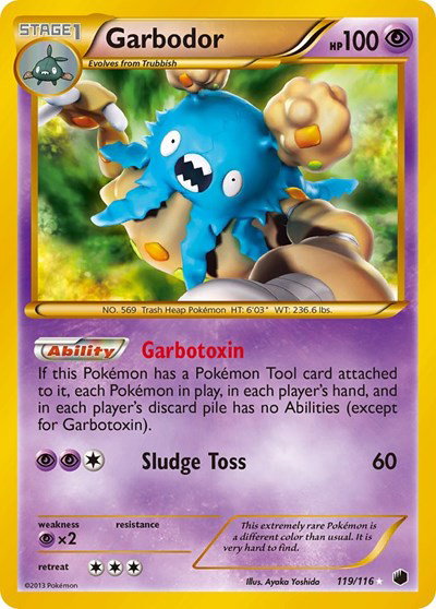 Garbodor (119 Secret Rare) 119 — Plasma Freeze