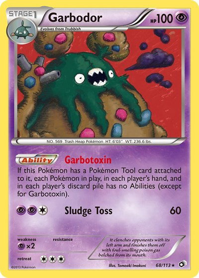 Garbodor 68 — Legendary Treasures