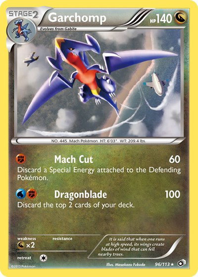 Garchomp 96 — Legendary Treasures