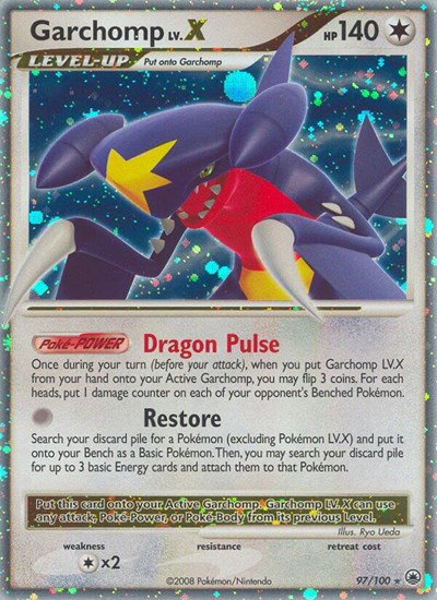 Garchomp Lv.X 97 — Majestic Dawn