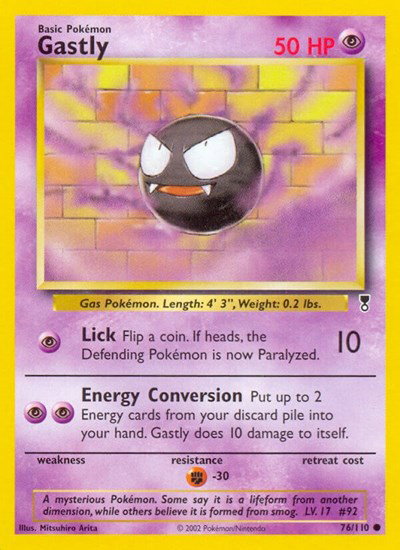 Gastly 76 — Legendary Collection