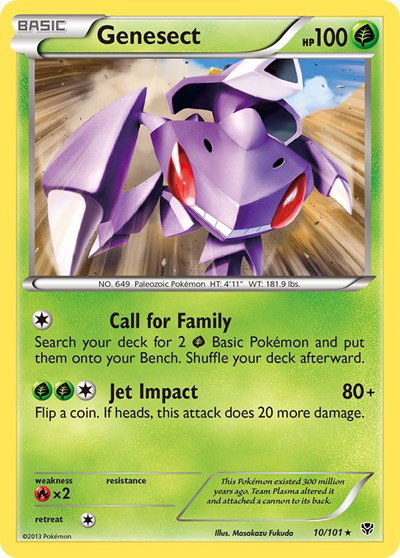 plasma blast pokemon card list Genesect-EX | Black & WhitePlasma Blast