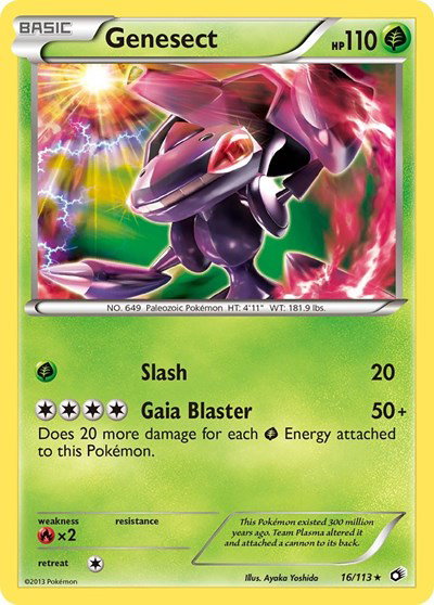 Genesect 16 — Legendary Treasures