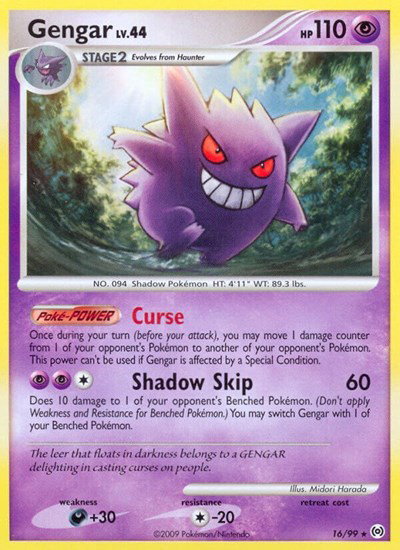 Gengar (16) 16/99 — Platinum Arceus