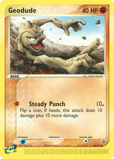 Geodude (56) 56 — EX Dragon