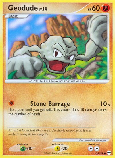 Geodude 65/99 — Platinum Arceus
