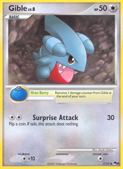 Gible 7 — POP Series 6