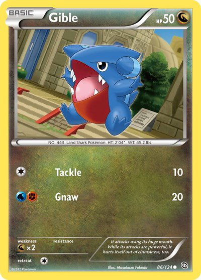 Gible (86) 86 — Dragons Exalted