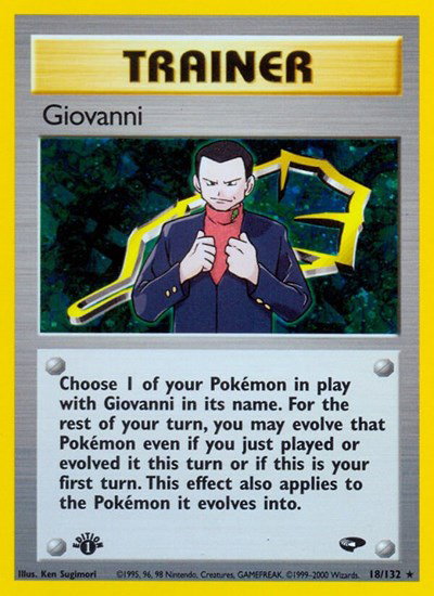 Giovanni (18) 18 — Gym Challenge