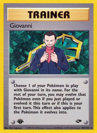 Giovanni (104) 104 — Gym Challenge