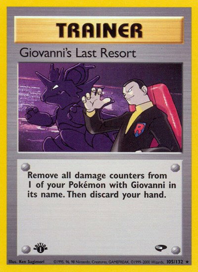 Giovanni's Last Resort 105 — Gym Challenge