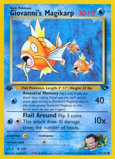 Giovanni's Magikarp 73 — Gym Challenge