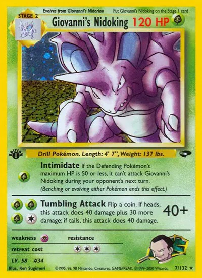 pokemon gym challenge cards Gym Challenge