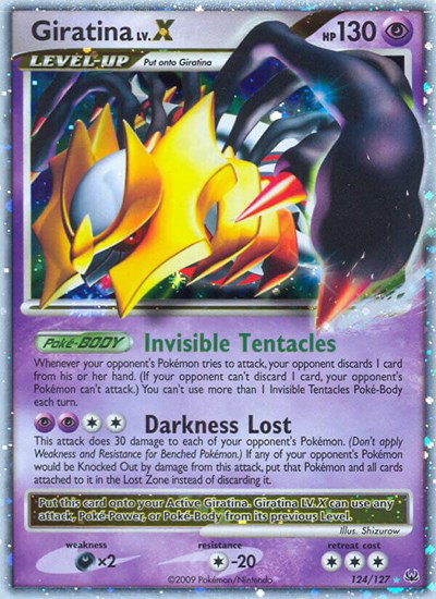 Giratina Lv.X 124 — Platinum