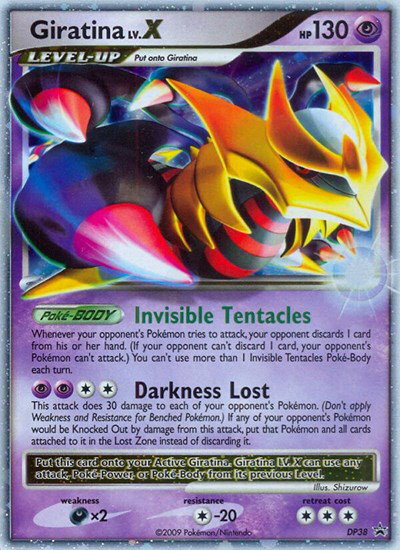 Giratina Lv.X DP38 — Diamond and Pearl Promos