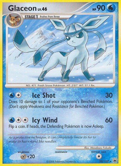 Glaceon (20) 20 — Majestic Dawn