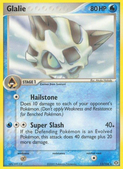 Glalie 13 — EX Emerald