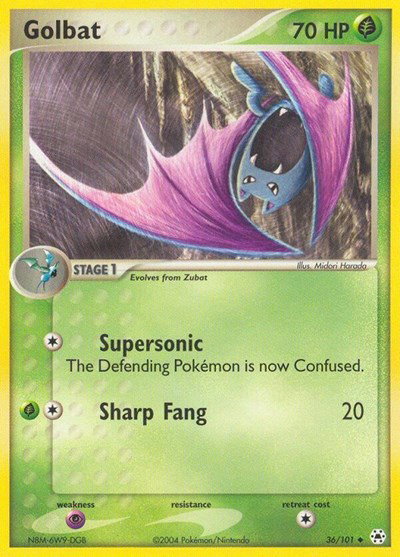 Golbat 36 — EX Hidden Legends