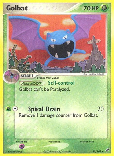 Golbat 31 — EX Deoxys