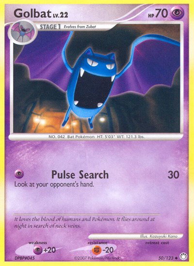 Golbat - 50 - Mysterious Treasures Pokemon - Collectr