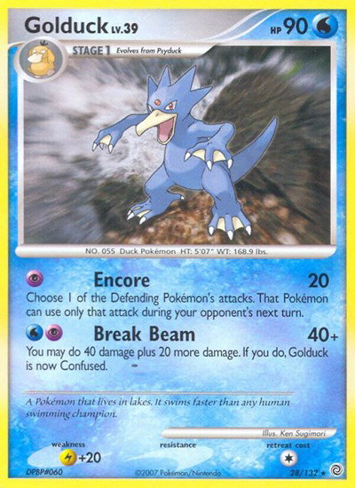 Golduck 28 — Secret Wonders