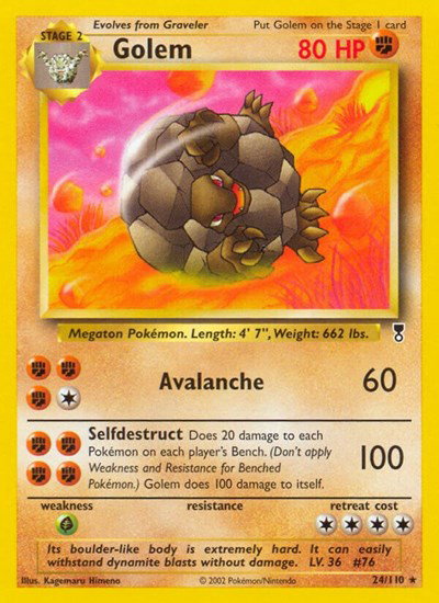 Golem 24 — Legendary Collection