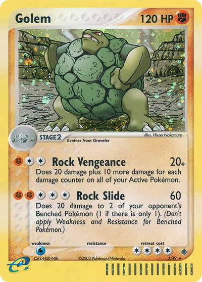 Golem 5 — EX Dragon