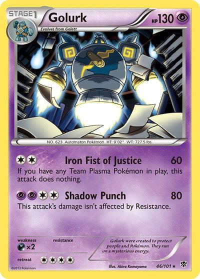 Golurk 46 — Plasma Blast