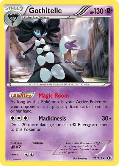 Gothitelle 72 — Legendary Treasures