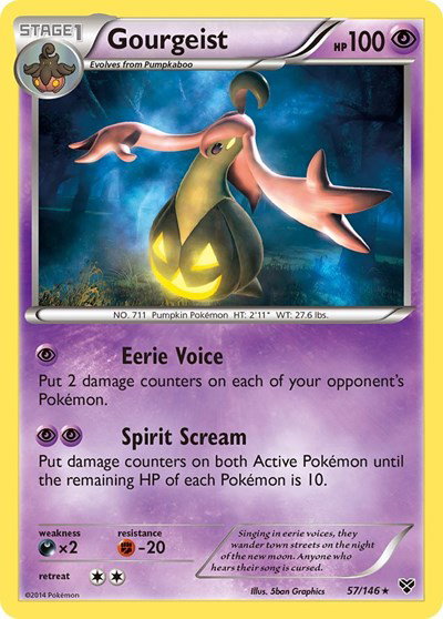 Gourgeist 57 — XY Base Set