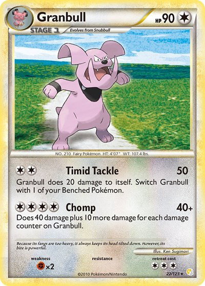 Granbull 22 — HeartGold SoulSilver