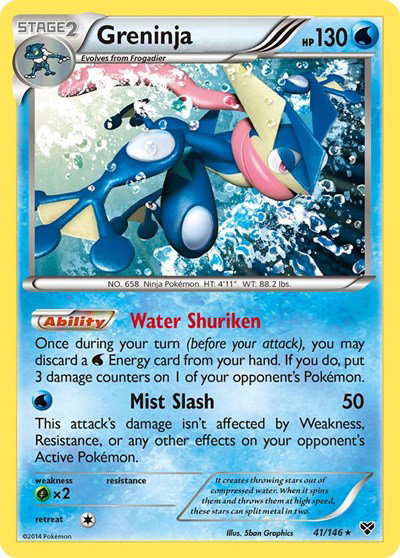 Greninja 41 — XY Base Set