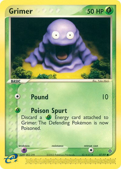 Grimer 57 — EX Dragon