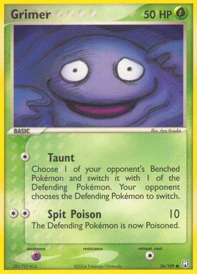 Grimer 56 — EX Team Rocket Returns
