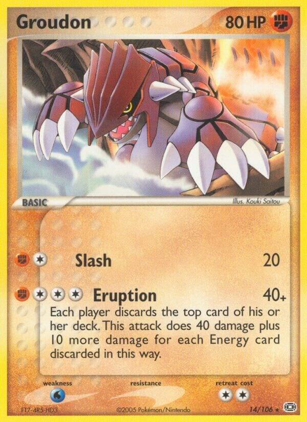 Groudon 14 — EX Emerald
