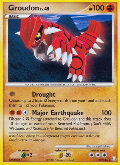 Groudon 29 — Legends Awakened