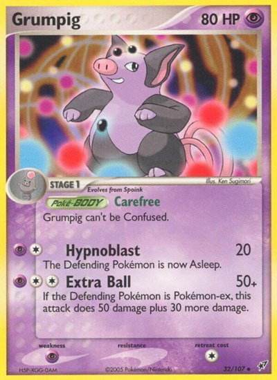 Grumpig 32 — EX Deoxys