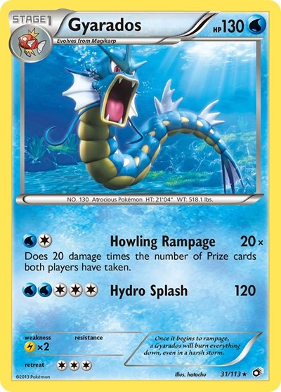 Gyarados 31 — Legendary Treasures