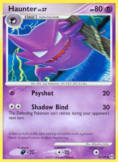 Haunter (42) 42/99 — Platinum Arceus