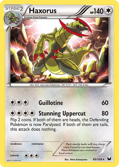Haxorus 89 — Dark Explorers