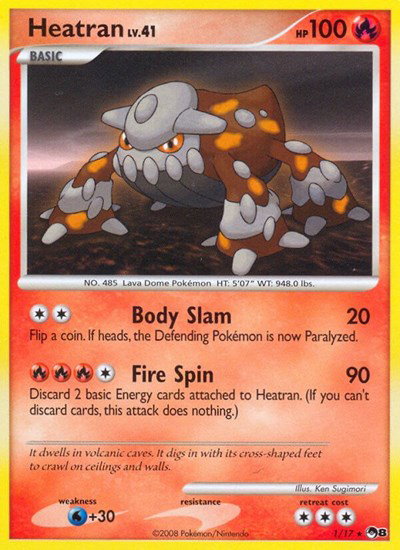 Heatran 1 — POP Series 8