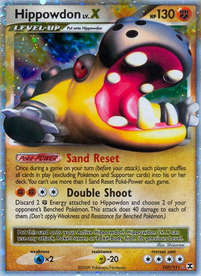 Hippowdon Lv.X 107 — Rising Rivals
