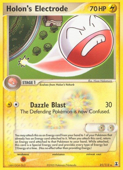 Holon's Electrode 21 — EX Delta Species