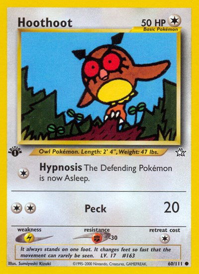 Hoothoot 60 — Neo Genesis