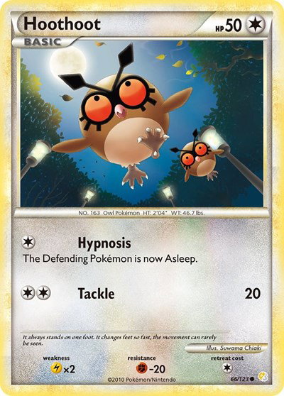 Hoothoot 66 — HeartGold SoulSilver