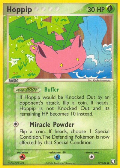 Hoppip 57 — EX Team Rocket Returns