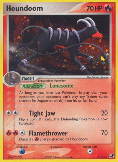 houndoom ex pokemon card price Houndoom EX 21/162 Ultra Rare Pokemon TCG Card BREAKthrough VG-NM
