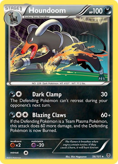Houndoom 56 — Plasma Blast
