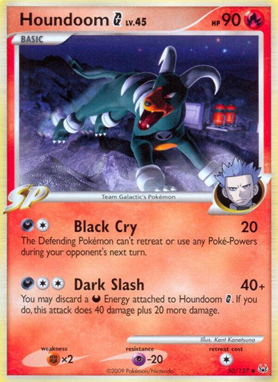 Houndoom G 50 — Platinum
